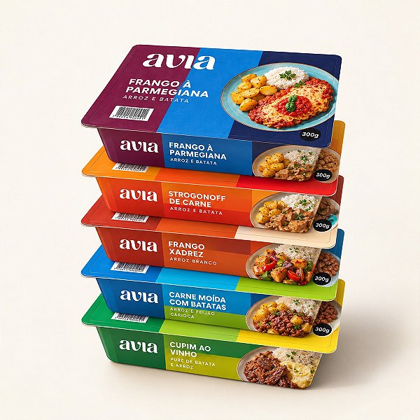 Kit Semana Avia – 5 Marmitas 300g