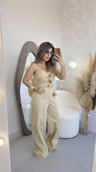 Conjunto Feminino Emelly com Fivela