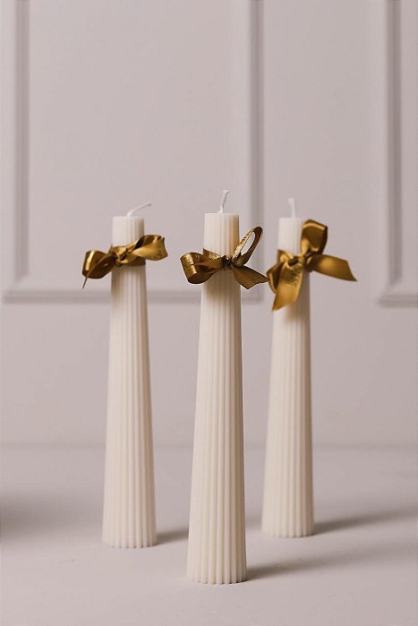 Vela Castiçal Natural