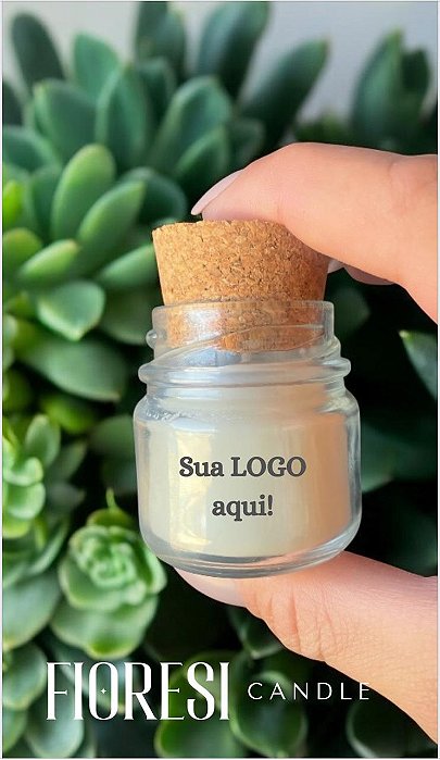 Vela aromática Lembrancinhas Personalizadas