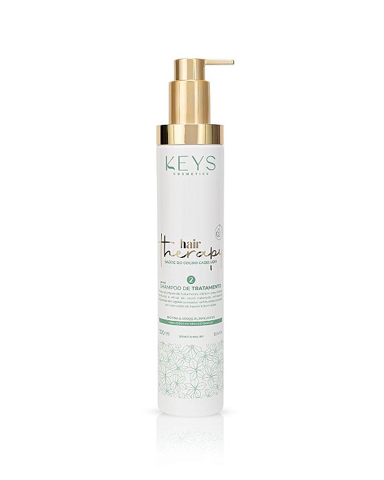 Shampoo de Tratamento Hair Therapy 300ml Keys Cosmetics