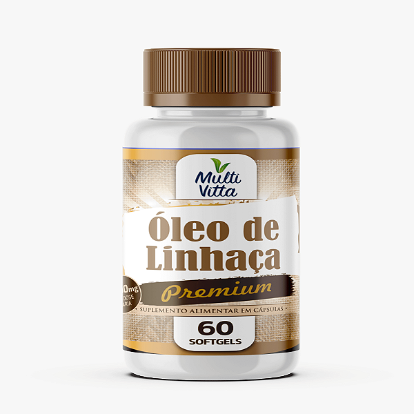 OLEO DE LINHAÇA 60 CAPS
