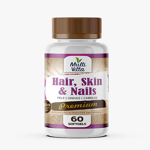HAIR,SKIN E NAILS 60 CAPS
