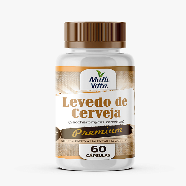 LEVEDO DE CERVEJA 60 CAPS
