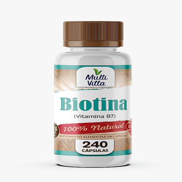 BIOTINA 240 CAPS MULTIVITTA