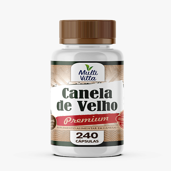 CANELA DE VELHO 240 CAPS  MULTIVITTA