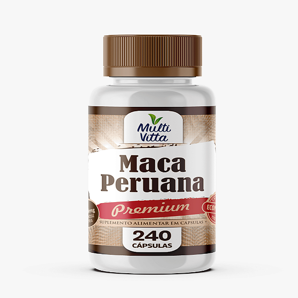 MACA PERUANA 240 CAPS MULTIVITTA