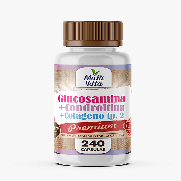 GLUCOSAMINA +CONDROITINA 240 CAPS MULTIVITTA