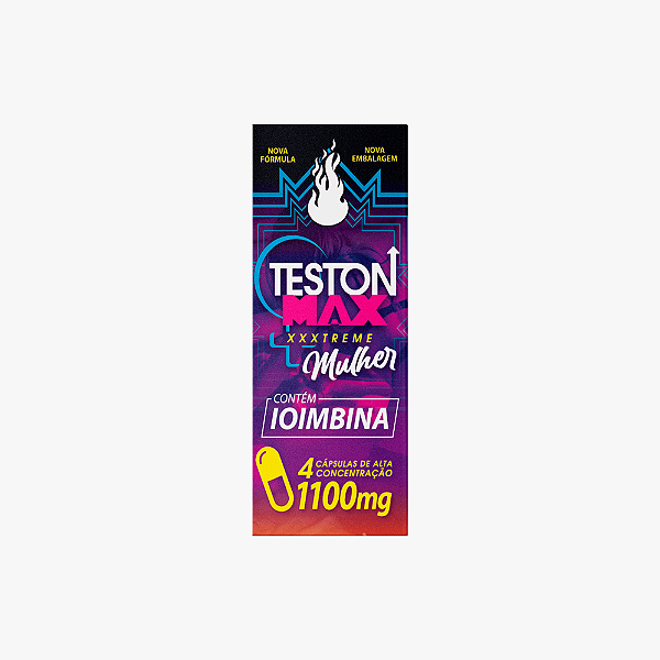 TESTON MAX MULHER + IOIMBINA 1000MG MULTIVITTA