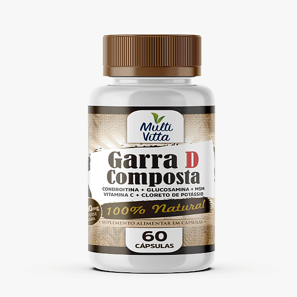 GARRA D COMPOSTA 60 CAPS MULTIVITTA