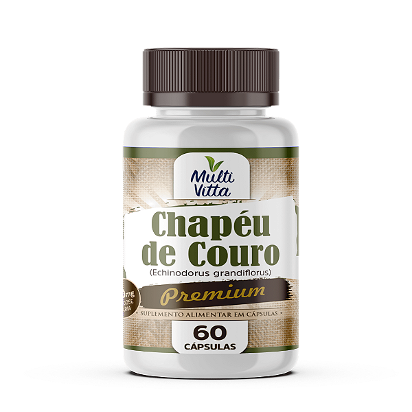 CHAPÉU DE COURO 60 CAPS MULTIVITTA