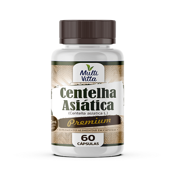CENTELHA ASIATICA 60 CAPS MULTIVITTA