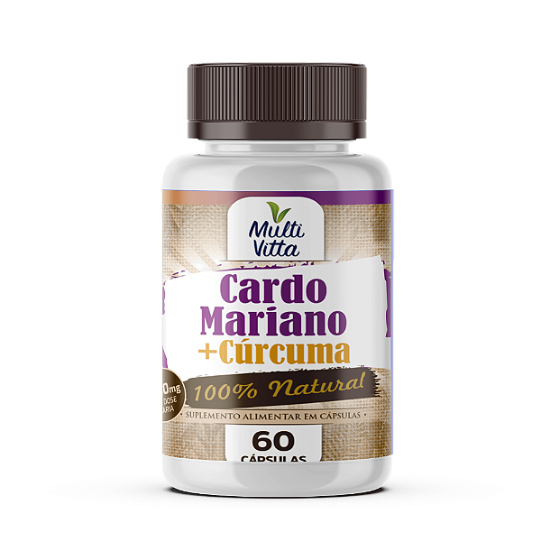 CARDO MARIANO+ CÚRCUMA  60 CPS MULTIVITTA