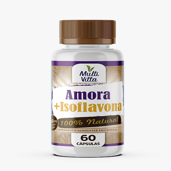 AMORA MIURA+ ISOFLAVONA 60 CAPS MULTIVITTA