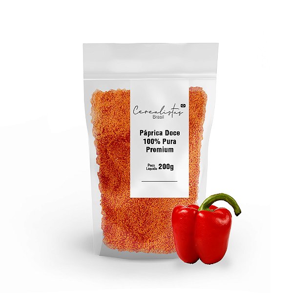 Páprica Defumada Premium 200g Cerealistas Brasil