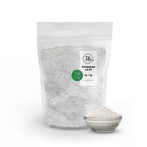 Polidextrose em Pó (Fibra Alimentícia) 1 Kg Cerealistas Brasil