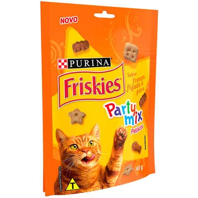 Friskies Party Mix Frango, Figado E Peru 40g