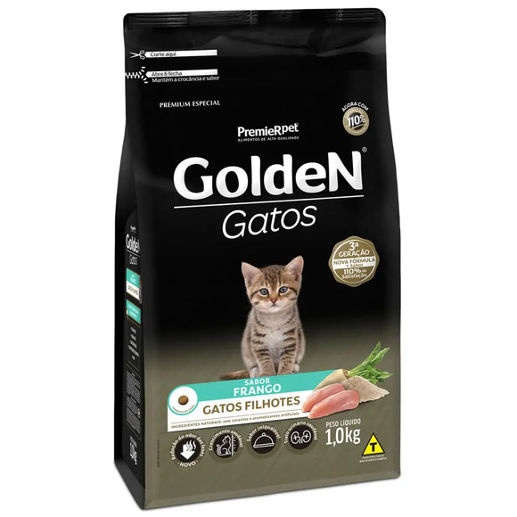 Golden Gato Filhote Frango 1kg