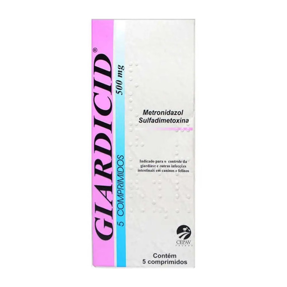 Giardicid 500mg 5 Comp