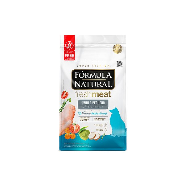 Formula Natural Fresh Meat Caes Senior Porte Mini E Pequeno 7kg