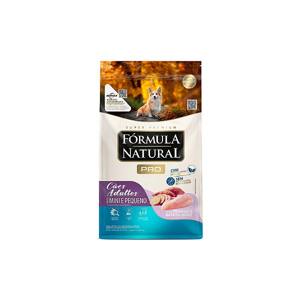 Formula Natural Pro Caes Adulto Porte Mini E Pequeno Frango E Batata-doce 15kg