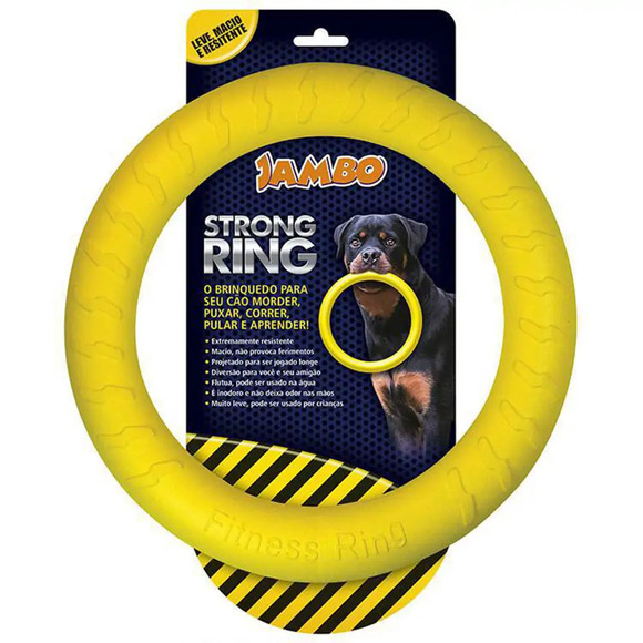 Anel Ring Strong Amarelo