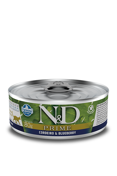 Nd Feline Wet Prime Cordeiro 80gr