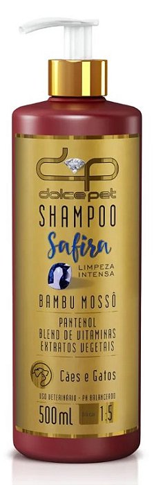Shampoo Dolce Pet Cereja E Avela Sarira 500ml