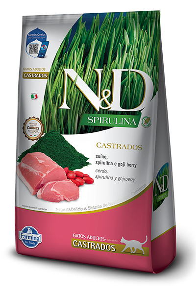 Nd Spirulina Fel Adt Suino 1,5kg