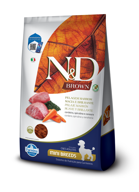 Nd Brown Caes Adulto RaÇas Pequenas 2kg