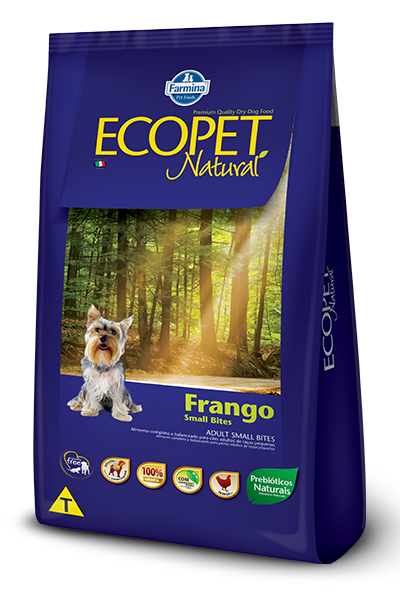 Ecopet Natural Caes RaÇas Pequenas Frango 15kg