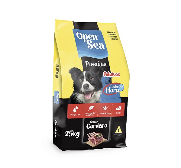Open Sea Dog Adulto Cordeiro 25kg