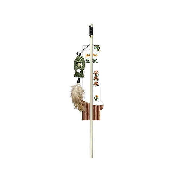 Matatabi Vara De Pesca Peixe C/ Catnip Jambopet
