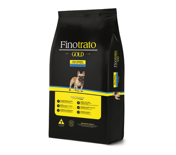 Finotrato Gold Caes Adultos RaÇas Pequenas E Medias 3kg