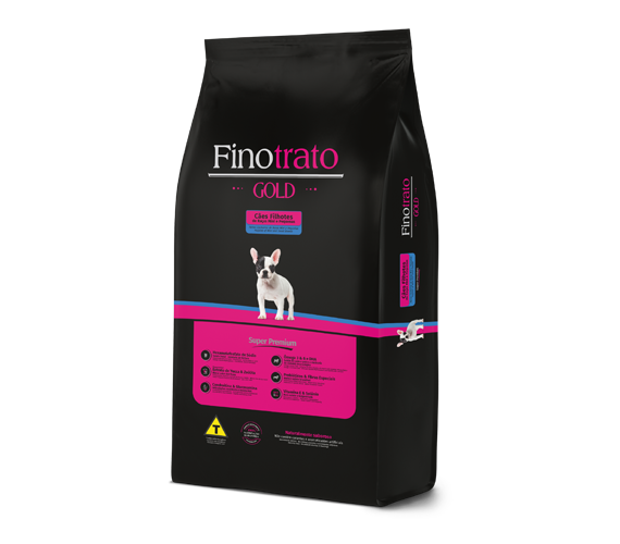 Finotrato Gold Caes Filhotes RaÇas Pequenas E Medias 3kg