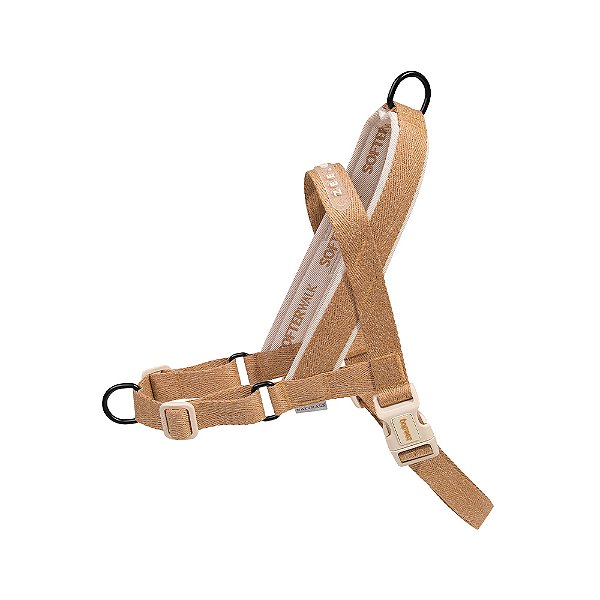 Peitoral Zee Dog Softerwalk Naturals Dune G