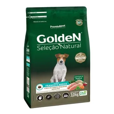 Golden Selecao Natur Caes Adult Mini Bits 3kg