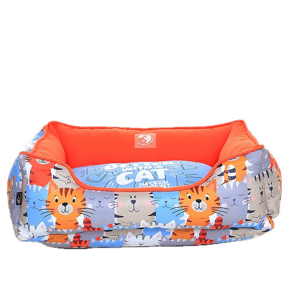 Cama Cat Life Cinza M.