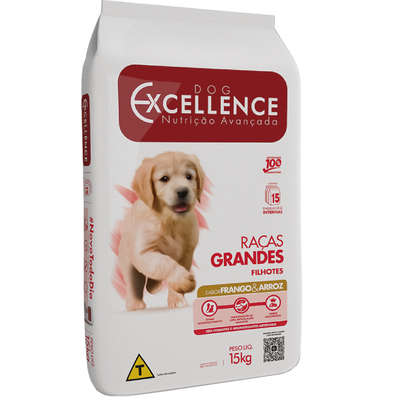 Dog Excellence Caes Filhote RaÇas Grande 15kg