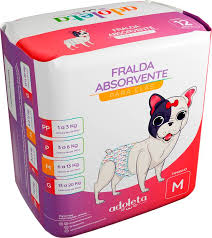 Fraldas Absorvente Adoleta  Para Elas M