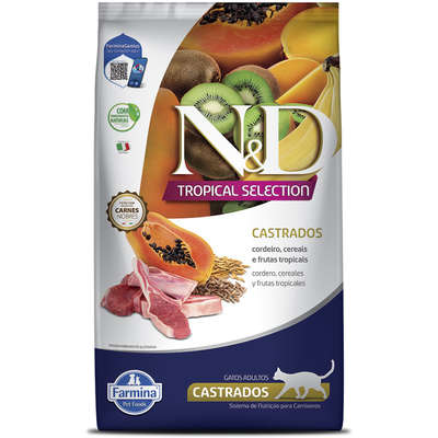 Nd Tropical Selection Gatos Castrado Cordeiro 7kg
