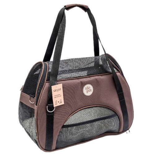 Bolsa Atenas Nylon 600 Marrom N2