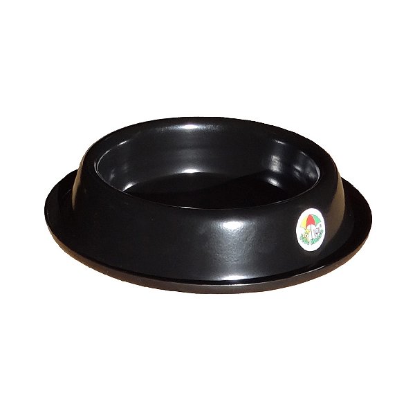 Tigela Vida Mansa Aluminio Preto 200ml