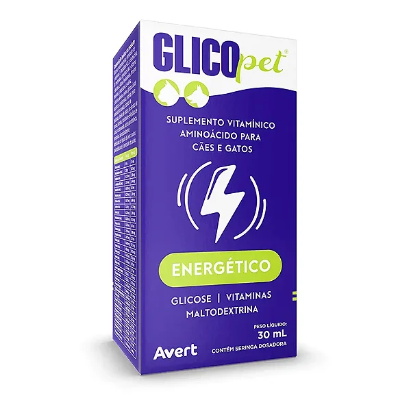 Avert Glicopet Energetico 30ml