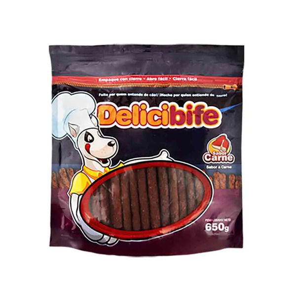 Petisco Delicibife Carne 650 g