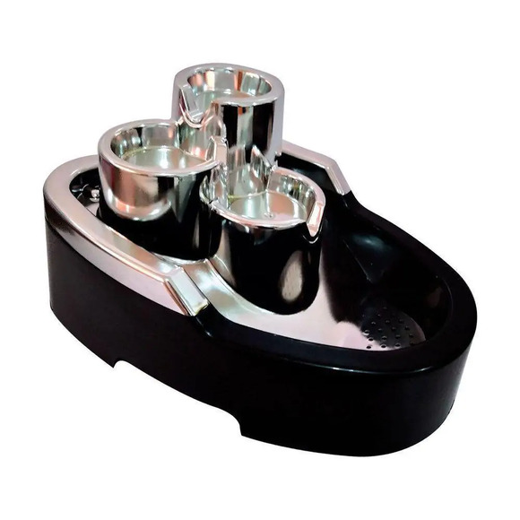 Fonte Bebedouro Automático Pet Durapets Silver 2,5L Bivolt