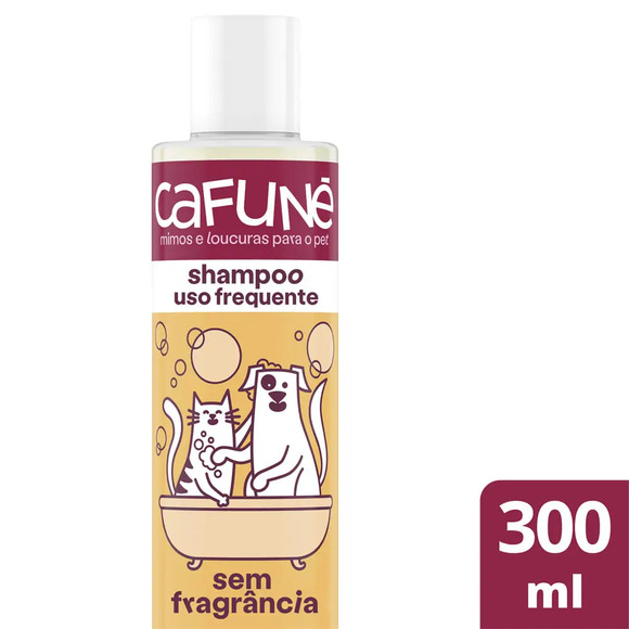 Shampoo sem Fragrância Cafuné 300ml
