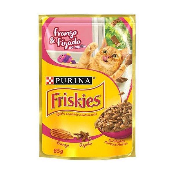 Friskies Sache Frango e Figado ao Molho 85 g