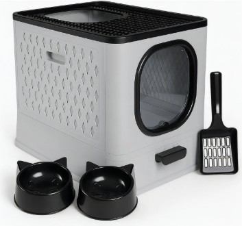 Banheiro Premium P/gatos C/bandeja-cz