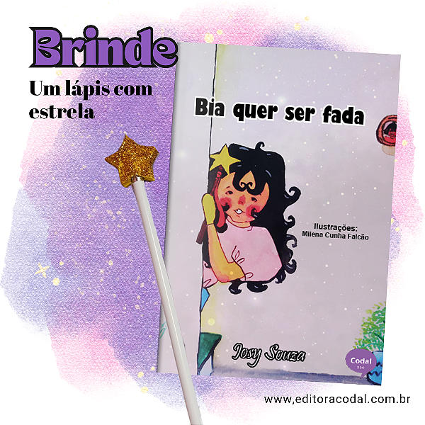 Bia quer ser fada + BRINDE
